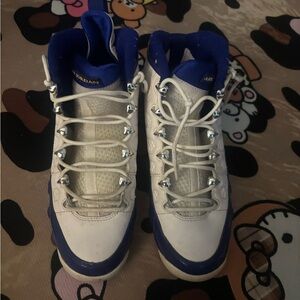 Jordan Blue and White High-Tops